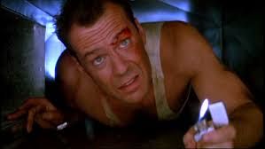 John McClane, crawling through some ducting, wishing he still used nibs